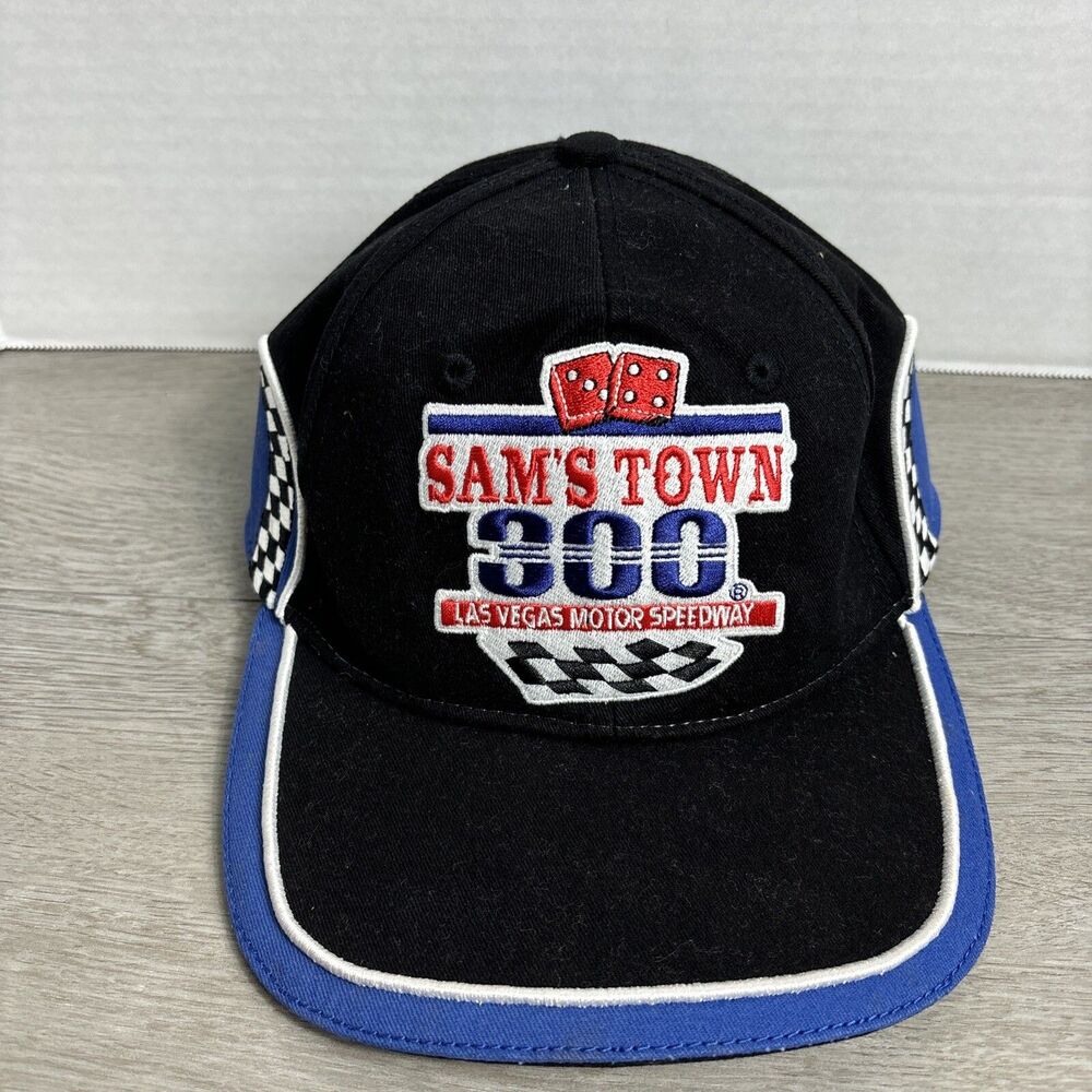 Sam’s Town 300 Las Vegas Motor Speedway Baseball Hat Hook N Loop Car Race